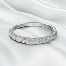 Load image into Gallery viewer, Artcarved Gossamer Diamond Bridal Set - 14K White Gold GIA Certified 1CT Floral Hand Carved - Sizes 5.5 &amp; 6 - 6.4g Fine Jewelry
